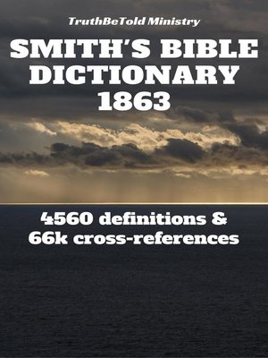 cover image of Smith's Bible Dictionary 1863